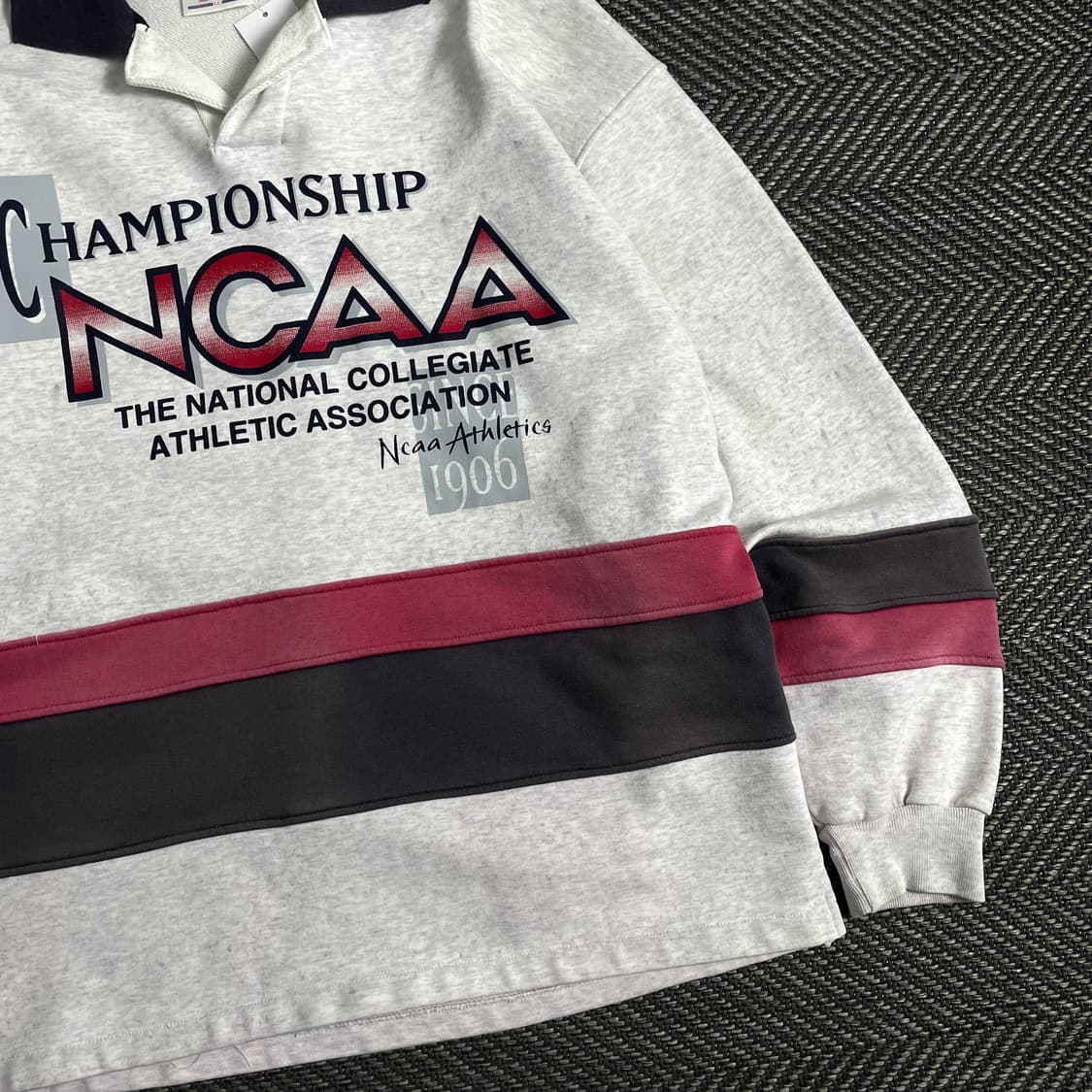 데상트 NCAA 올드스쿨 빈티지 컬리지 럭비 셔츠o 3689 상품이미지2