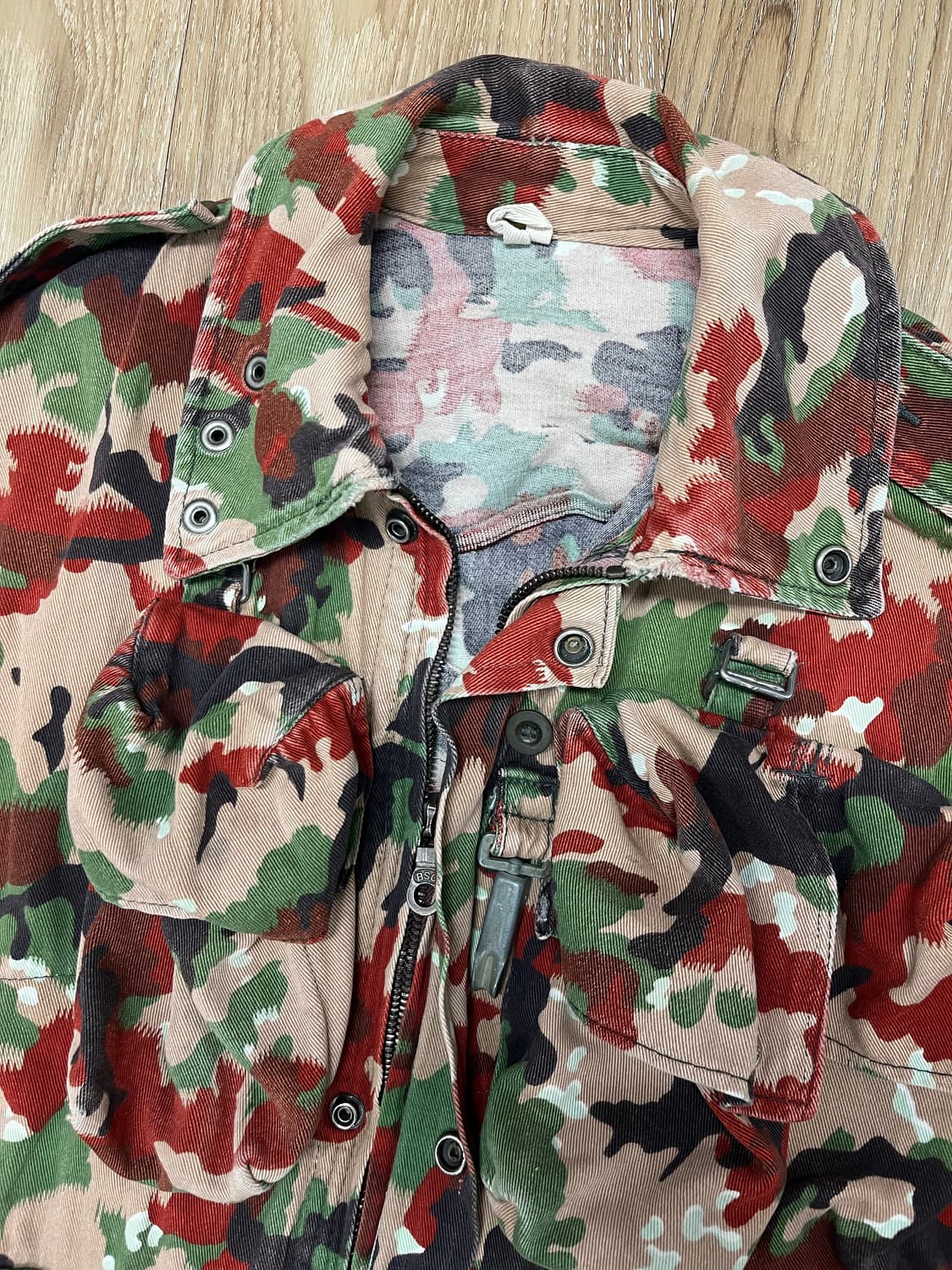 스위스군 밀리터리 알펜카모 유틸리티 베스트 상품이미지2