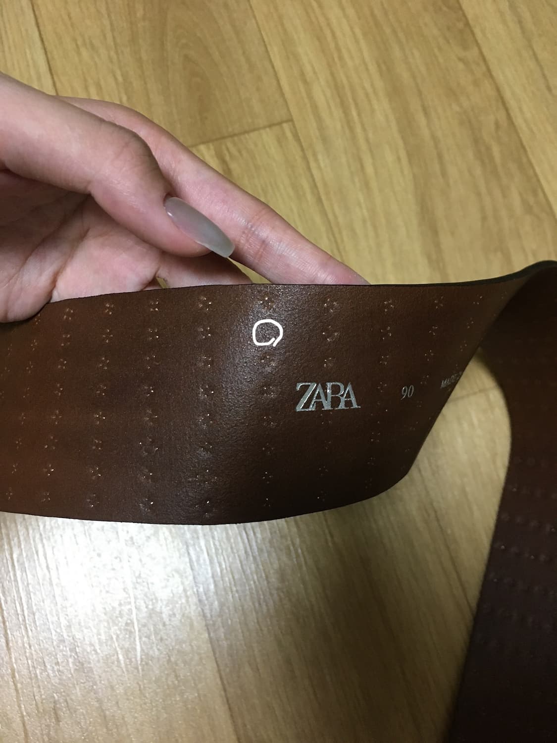 자라 멀티 스터드 레더 벨트 90 상품이미지5