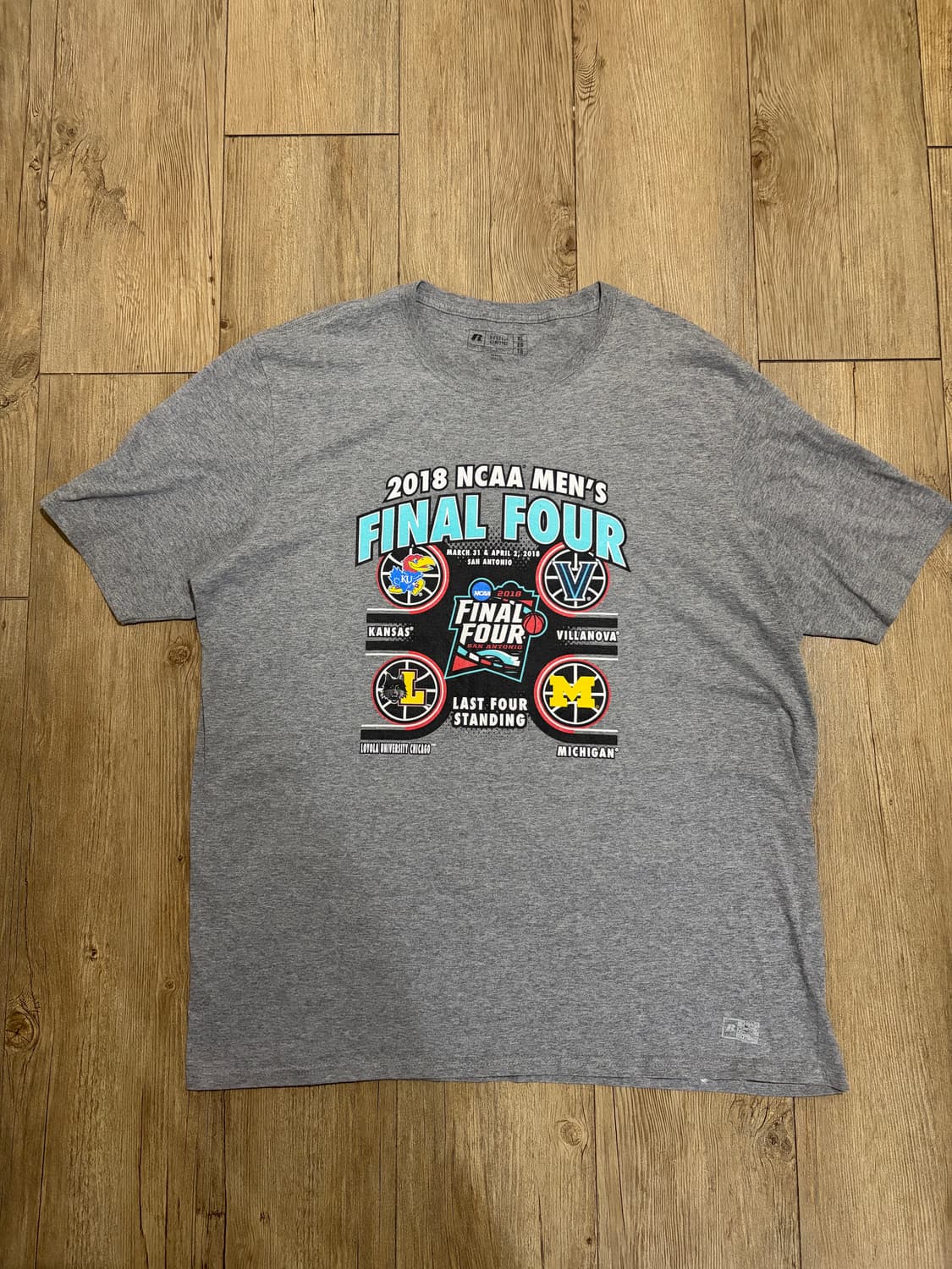 XL) 러셀 에슬레틱 프린팅 반팔티 상품이미지1