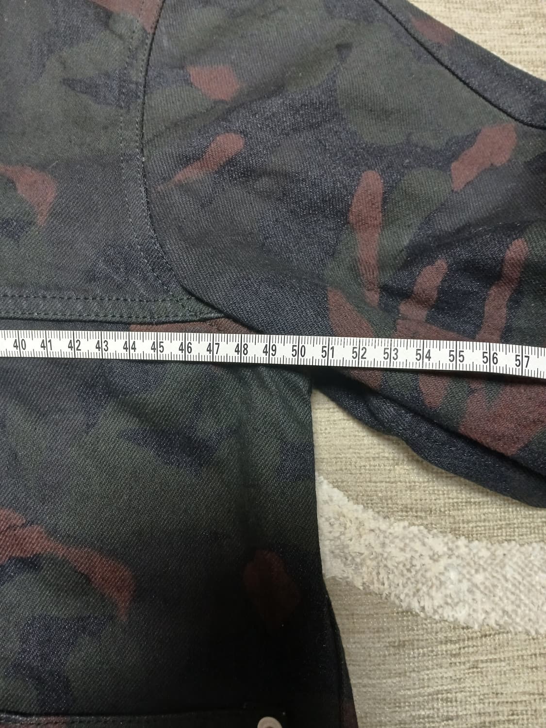 ONIKI JAPAN 앤틱 카모 워크 자켓  상품이미지7