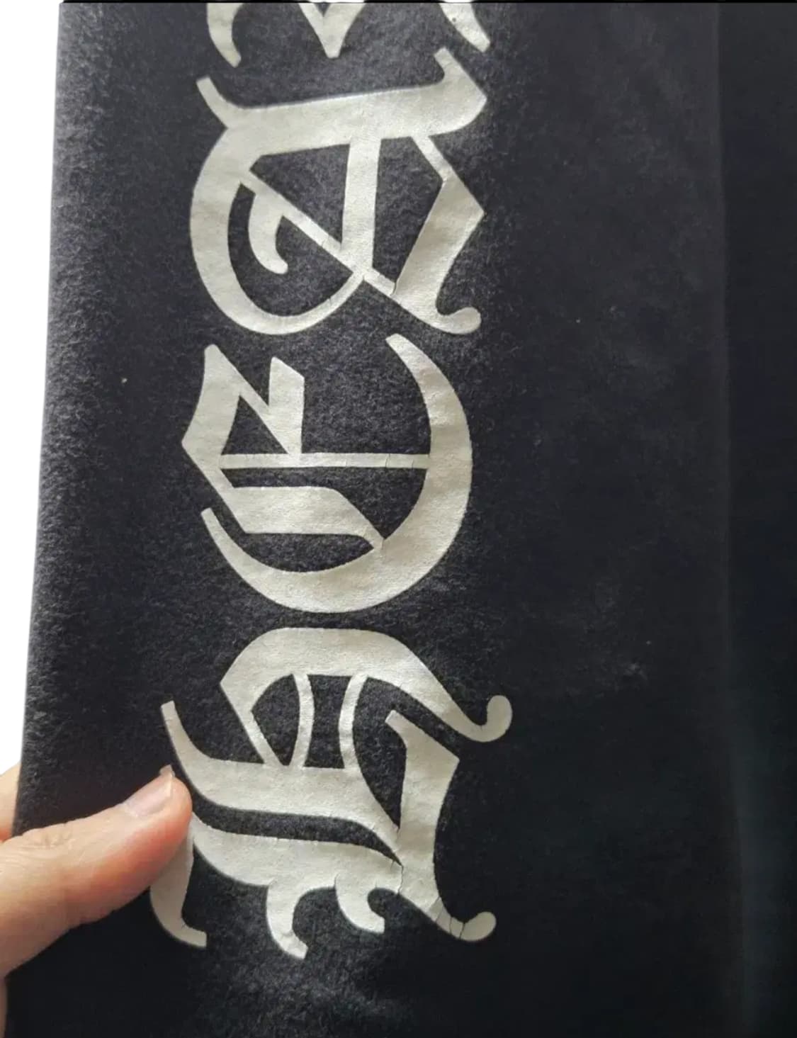 [정품]크롬하츠 메티보이 한정판 홀스슈 후드티 블랙 XL 상품이미지5