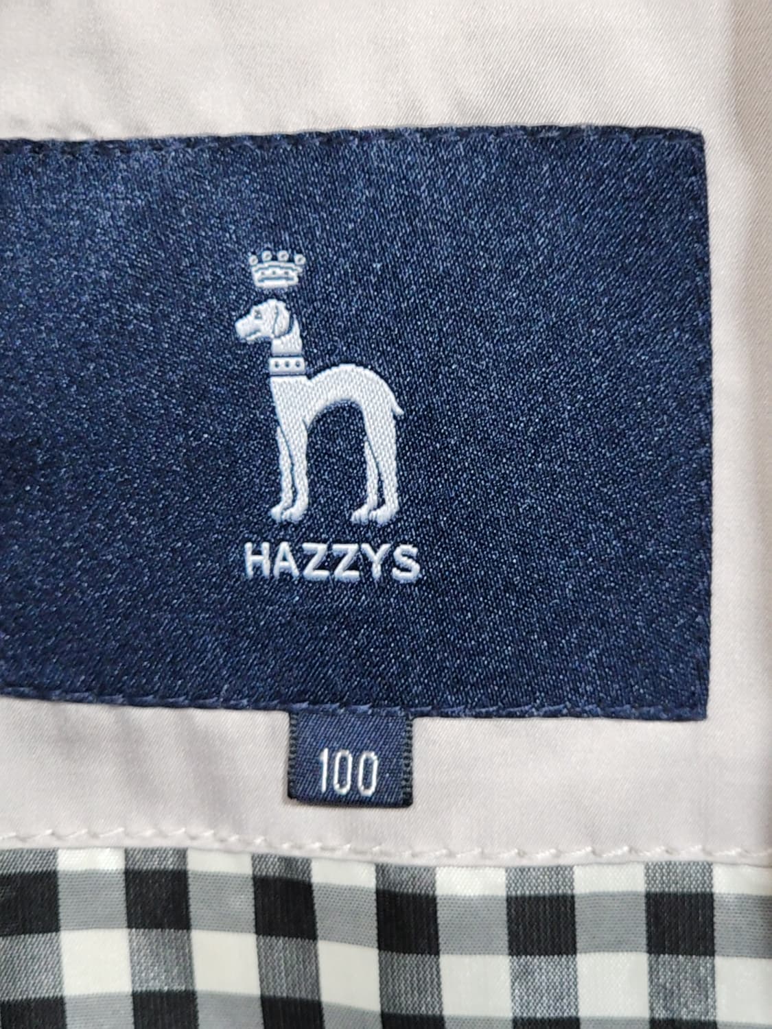 (100) 헤지스 블루종 점퍼 하이넥 자켓 봄점퍼  상품이미지3