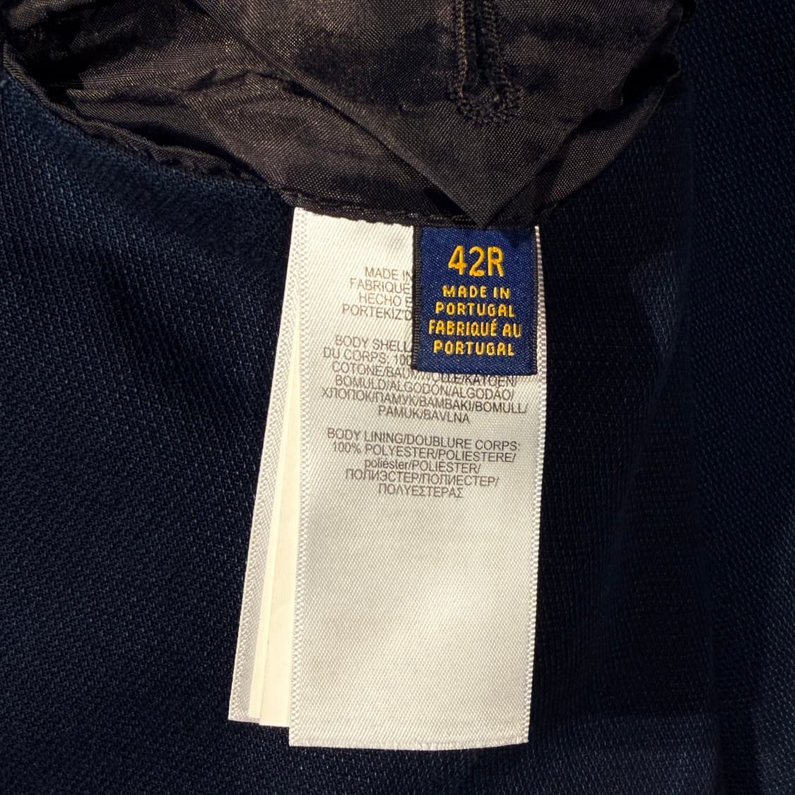 폴로랄프로렌 인디고 코튼 3B 블레이저 자켓 L 데님 상품이미지4