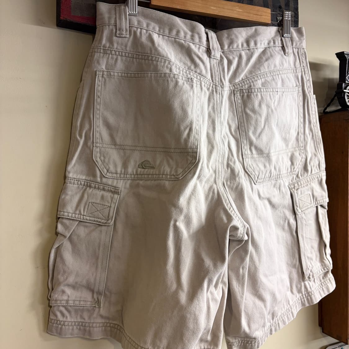 Quiksilver Cargo Shorts White 33 Size 2 상품이미지7