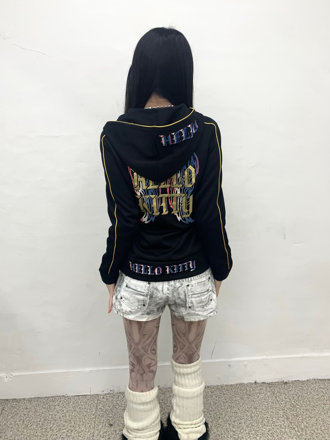 Hello Kitty devil hood jersey   상품이미지3