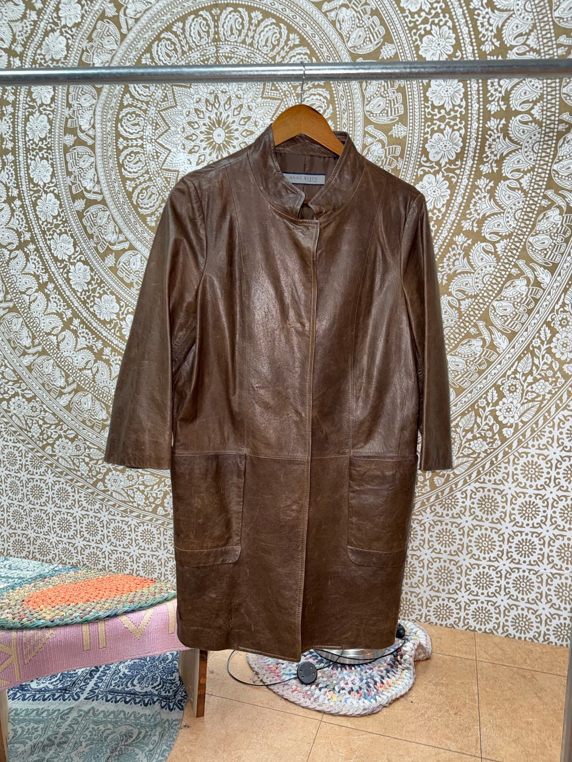 앤틀라인 양가죽 7부 카코트  상품이미지2