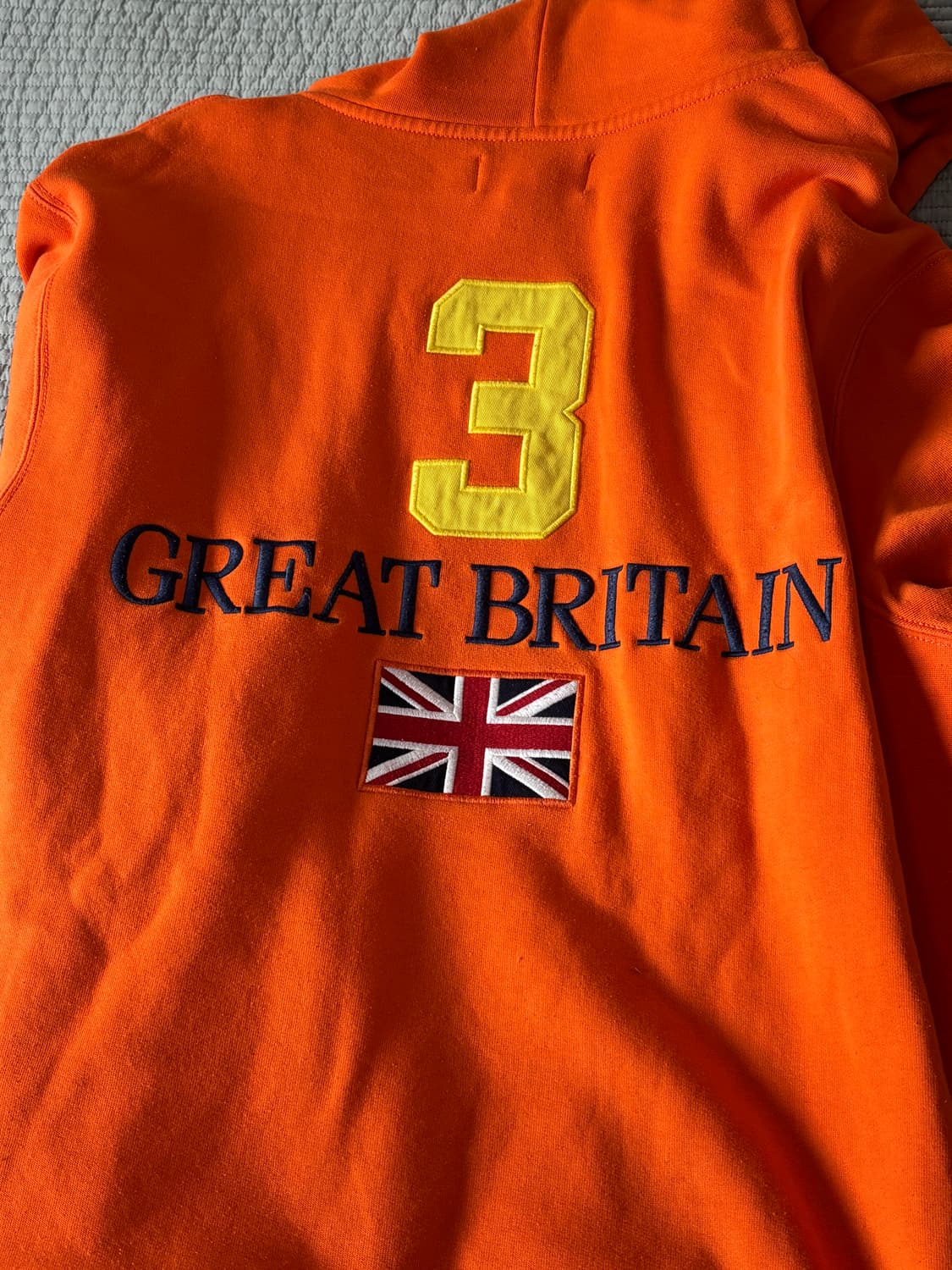 빅포니 오렌지 후드티 상품이미지5