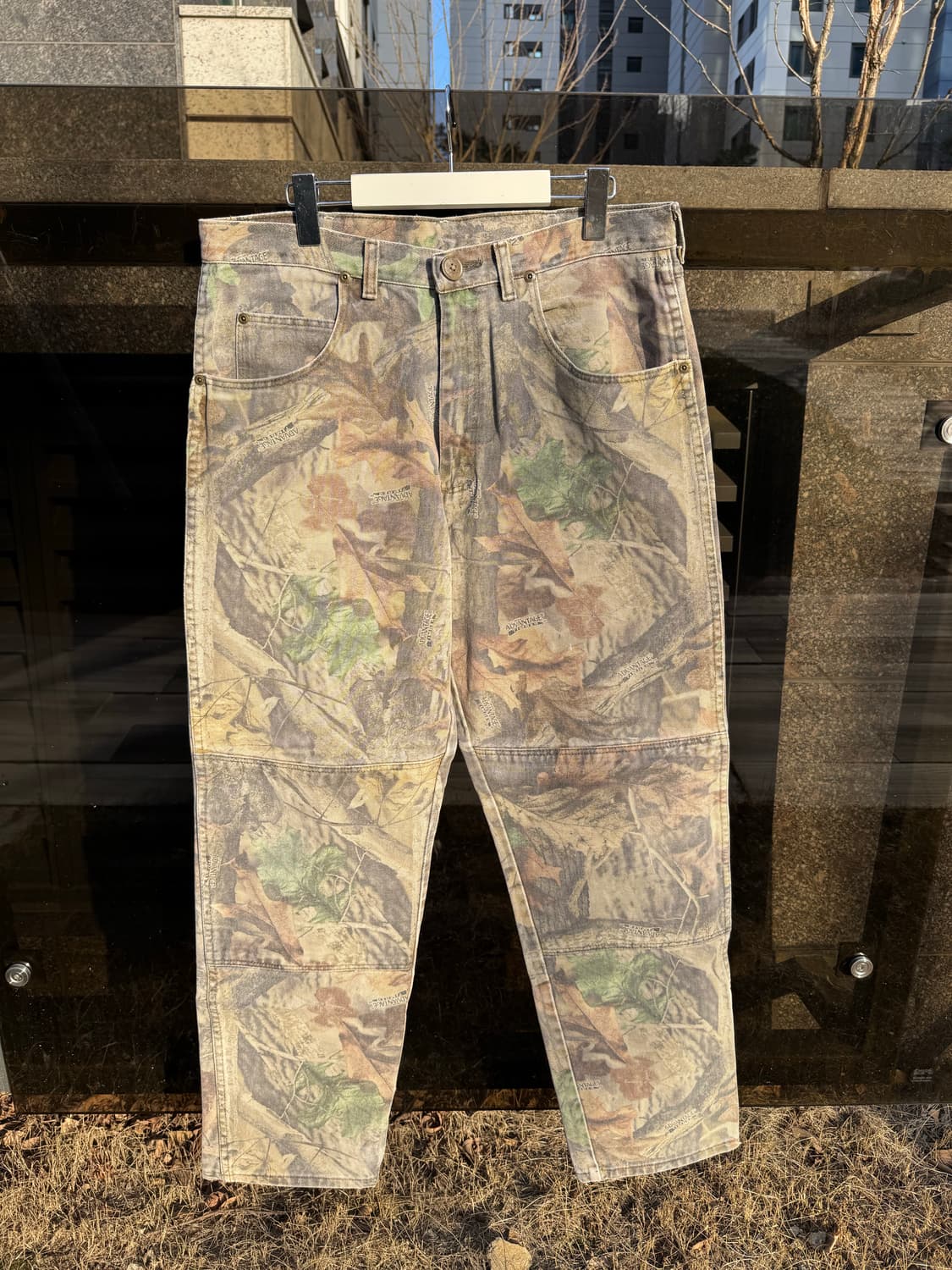 90s 랭글러 리얼트리 더블니 팬츠 상품이미지2