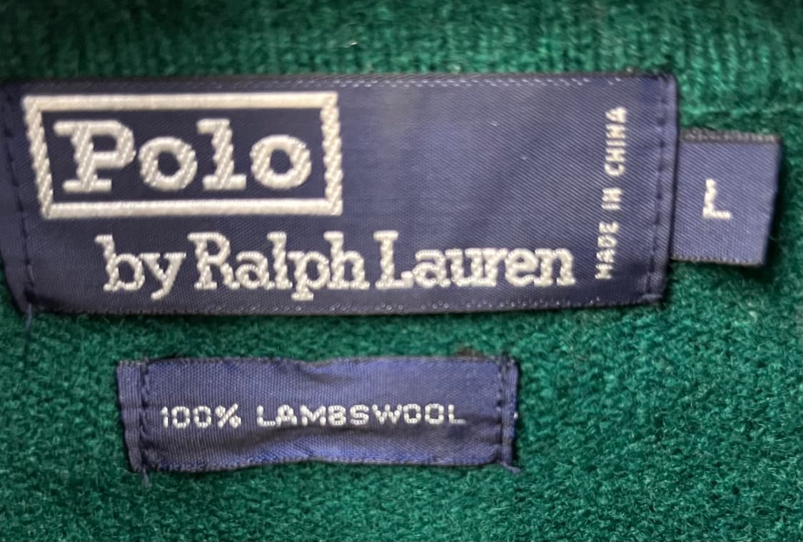 폴로 랄프로렌 램스울 터틀넥 니트 L 상품이미지4