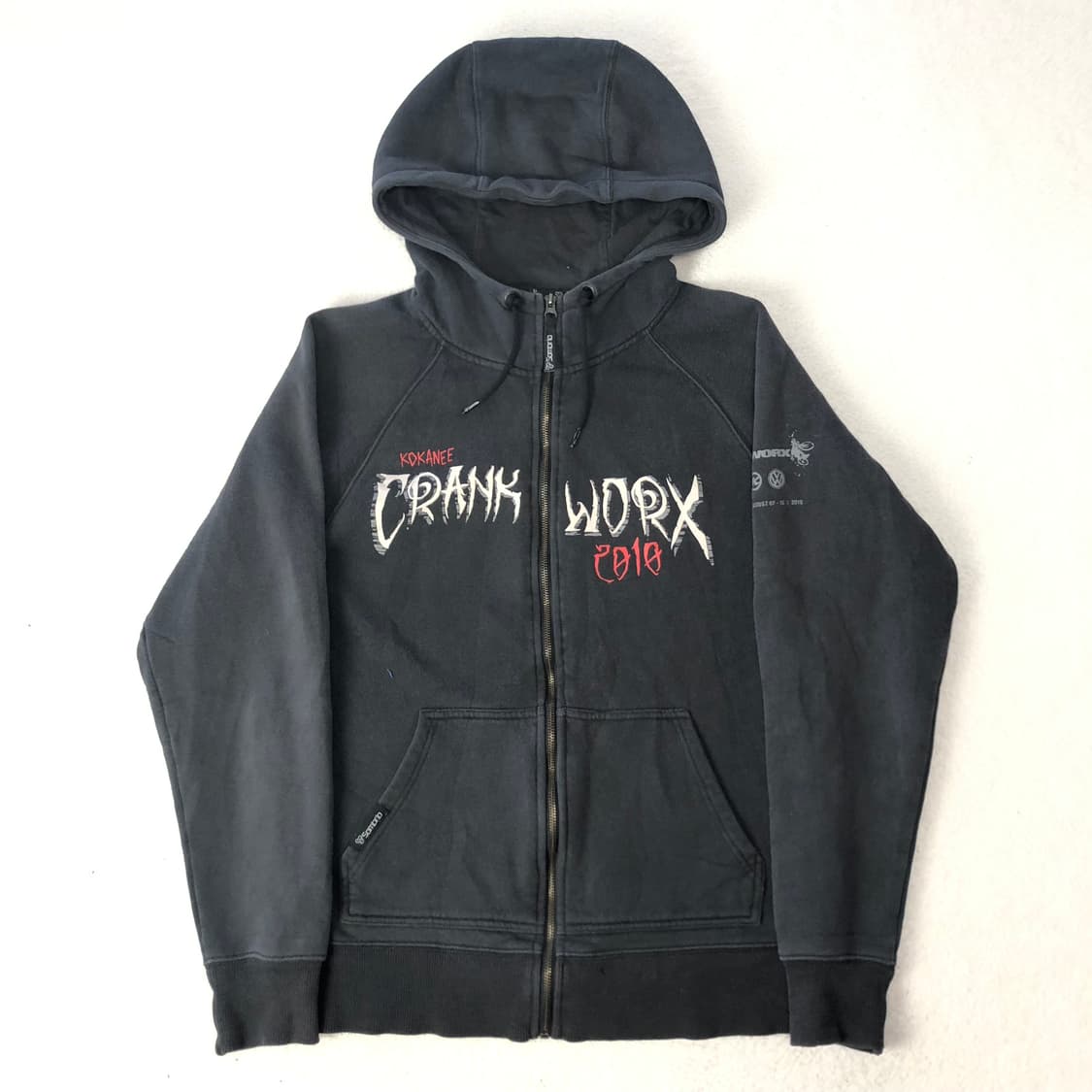 크랭크위크 빈티지 후드집업 상품이미지1