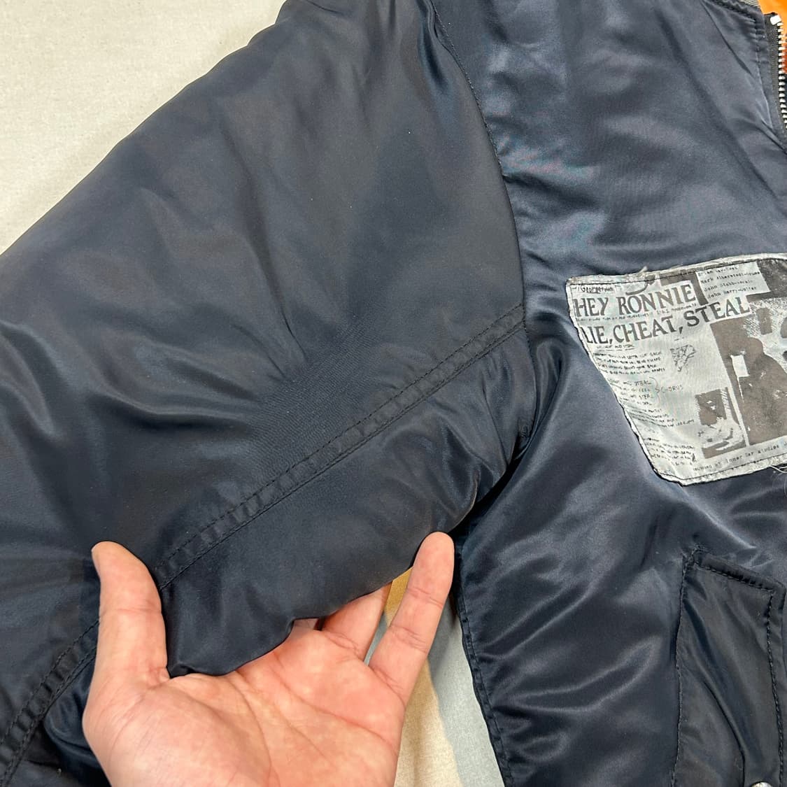 M) FUCT 퍽트 SSDD MA-1 플라이트 자켓 항공점퍼 상품이미지8