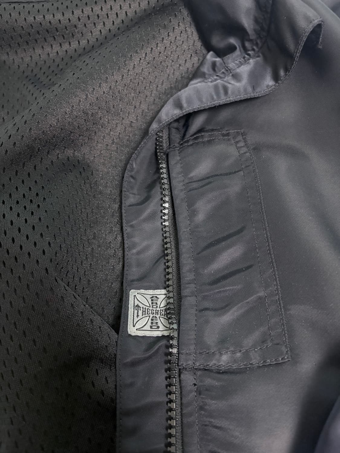 알프레드 IRON CROSS NYLON JACKET/BLACK 상품이미지4