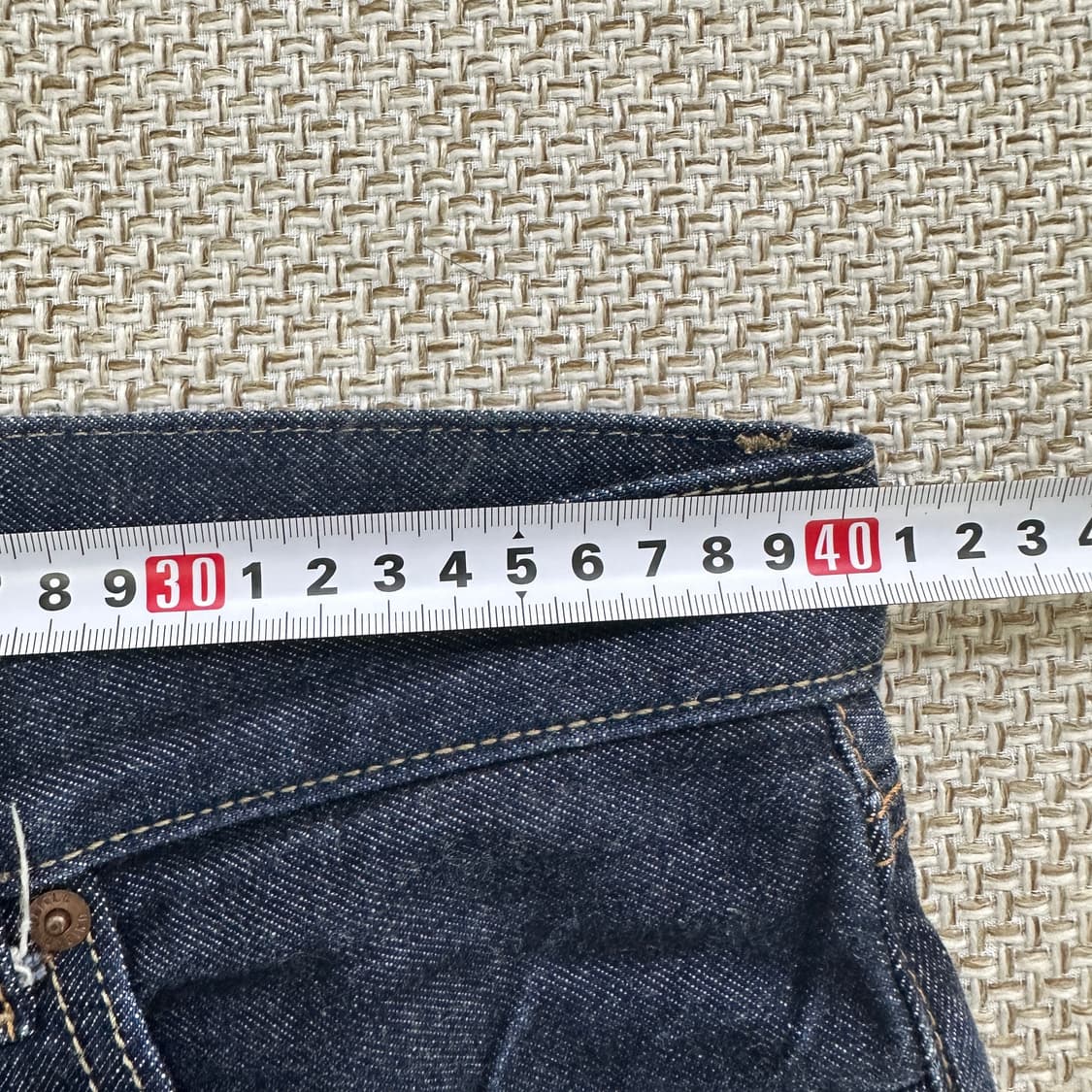 78.5 유니클로 진청 데님 청바지 0326D 상품이미지5