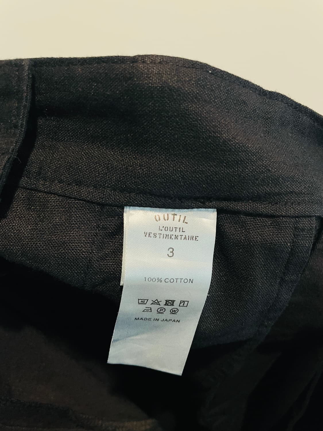 OUTIL PANTALON LIMOGES BLACK 상품이미지7