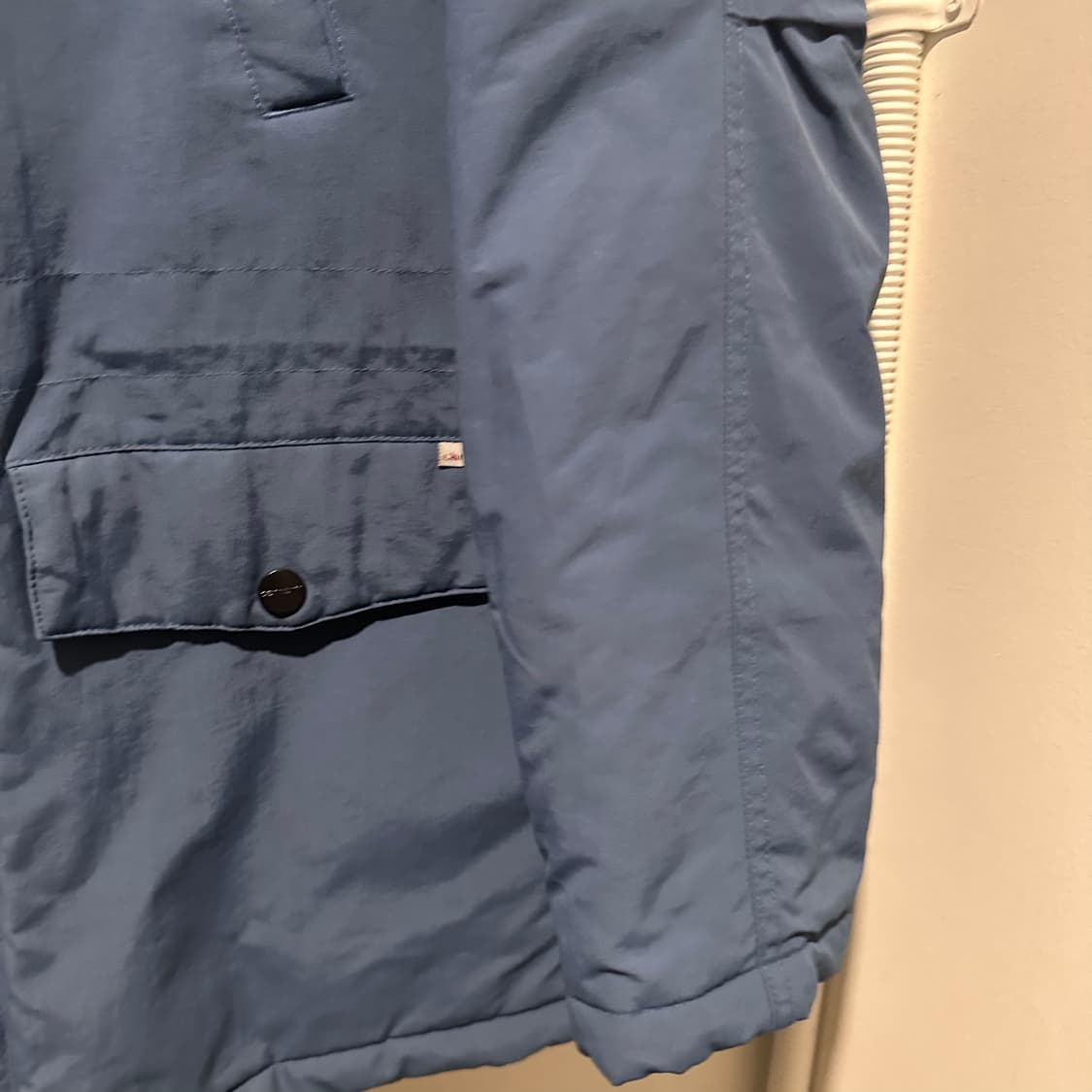 칼하트 블루 퍼 후드 패딩  상품이미지4