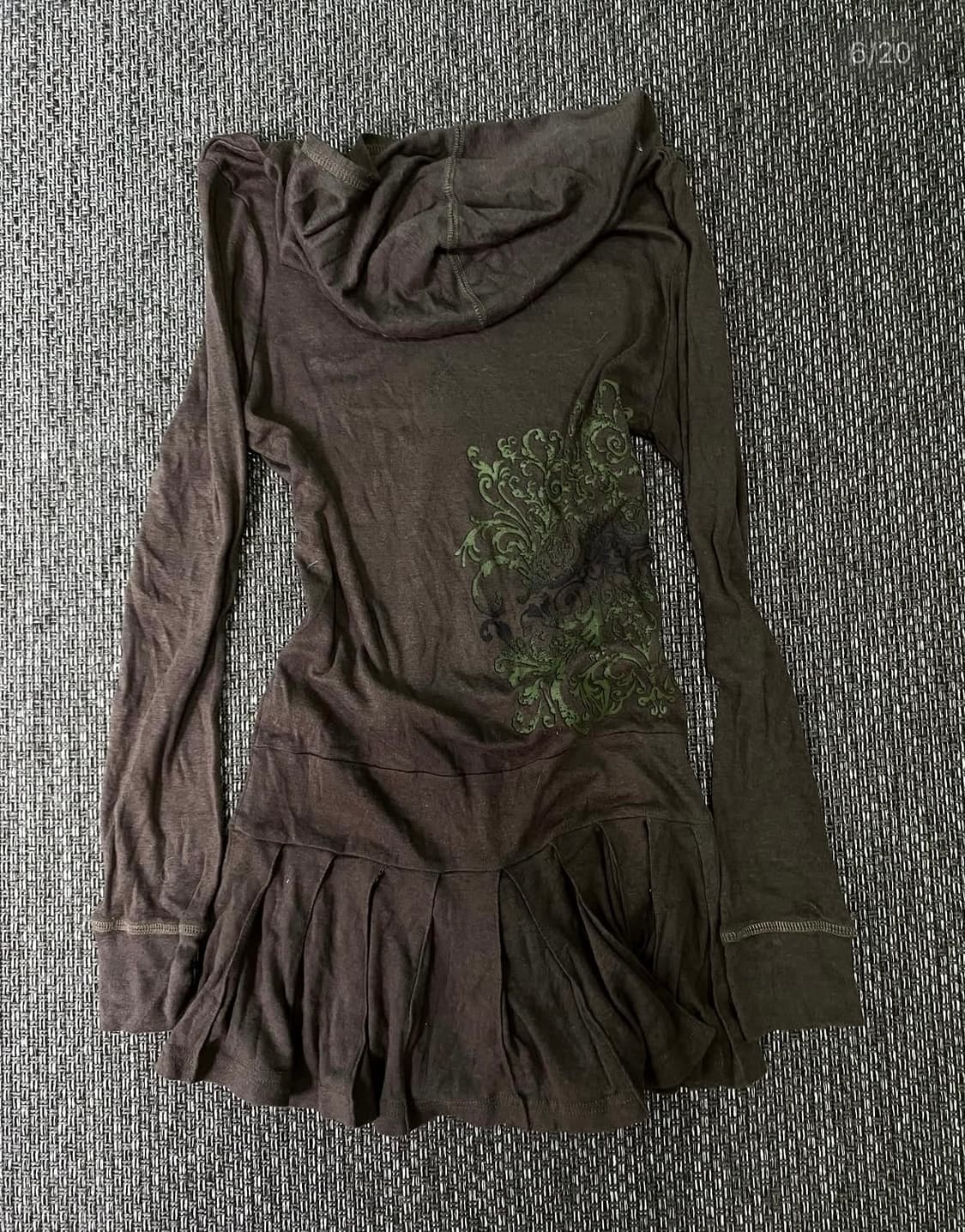 Hoodie:[JPN]2000s Rare Design Print Loos 상품이미지4