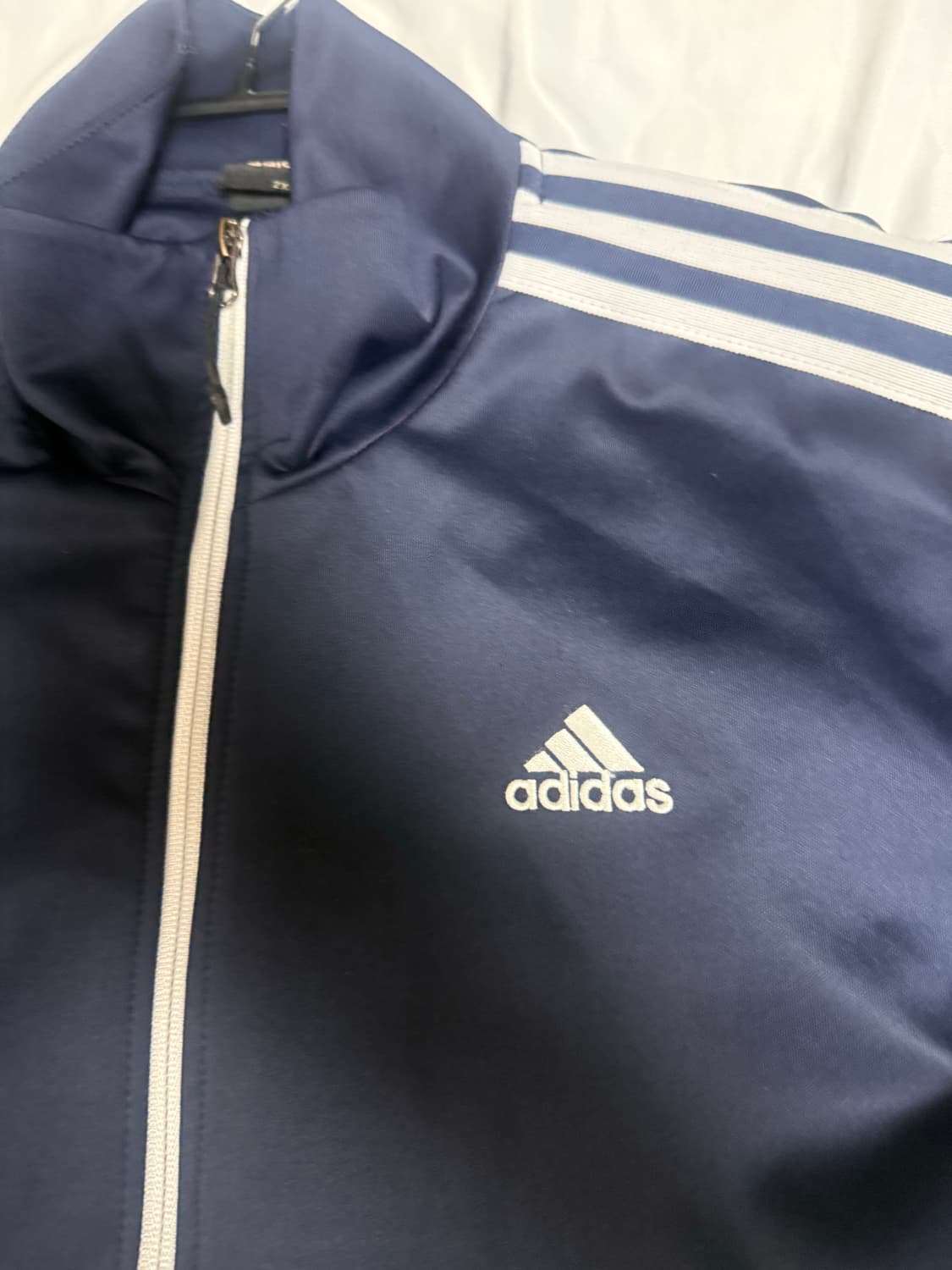 Adidas Track Zip-up Navy 2XL 상품이미지2