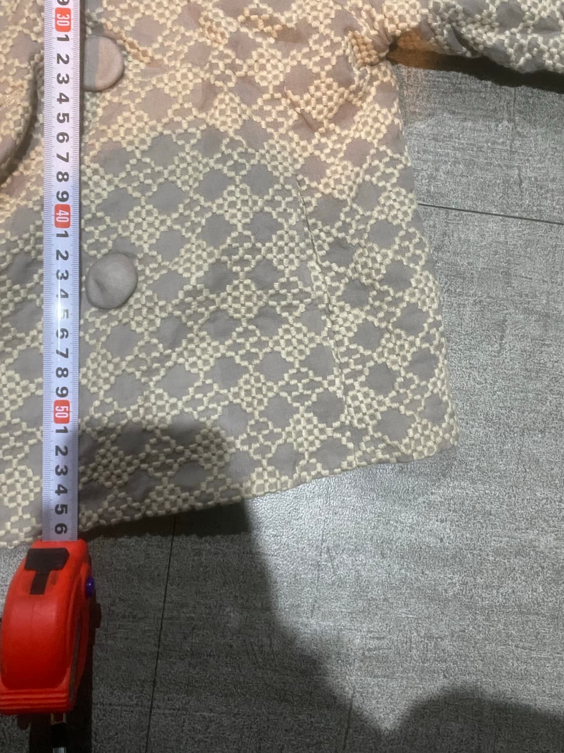 일본빈티지 Fascino 하구미모리걸 라떼갸루 케이프핏 크롭자켓 상품이미지3