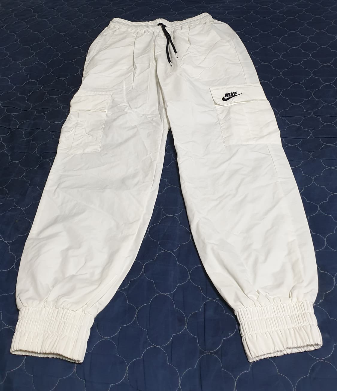 나이키 나일론 카고 조거팬츠 화이트 (M) 상품이미지1