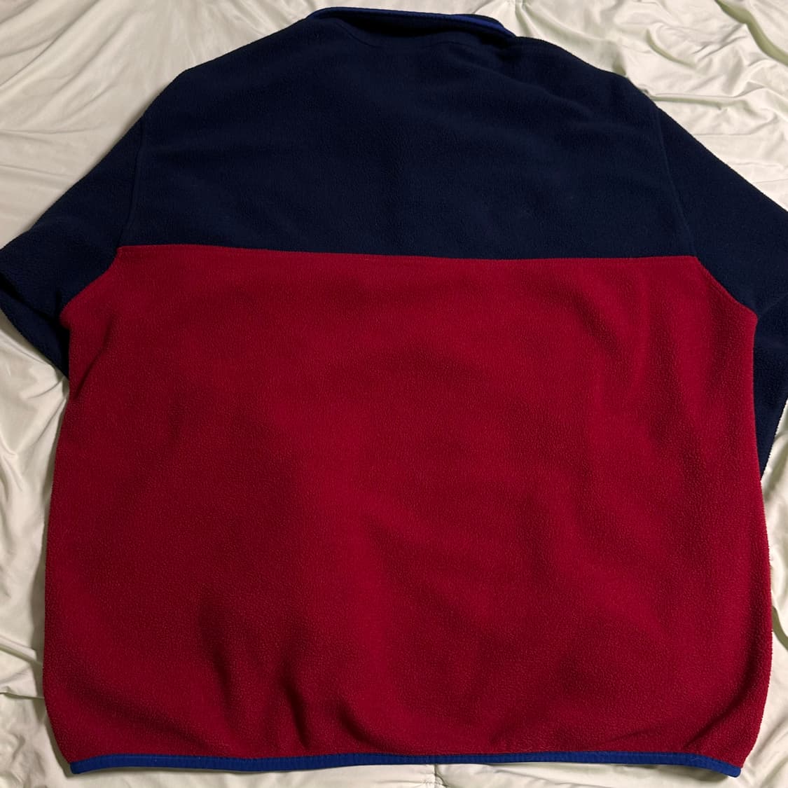 10s 파타고니아 신칠라 스냅티 네이비 레드 XL 상품이미지5