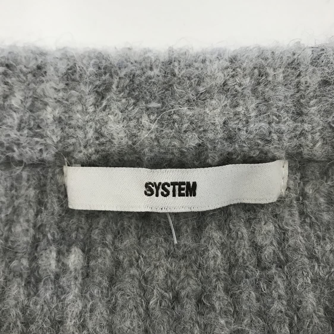 시스템옴므 알파카 그레이 울니트 [105] 상품이미지5