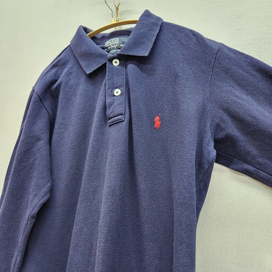 폴로랄프로렌 레트포니 카라 롱슬리브 긴팔 M(M) 상품이미지3