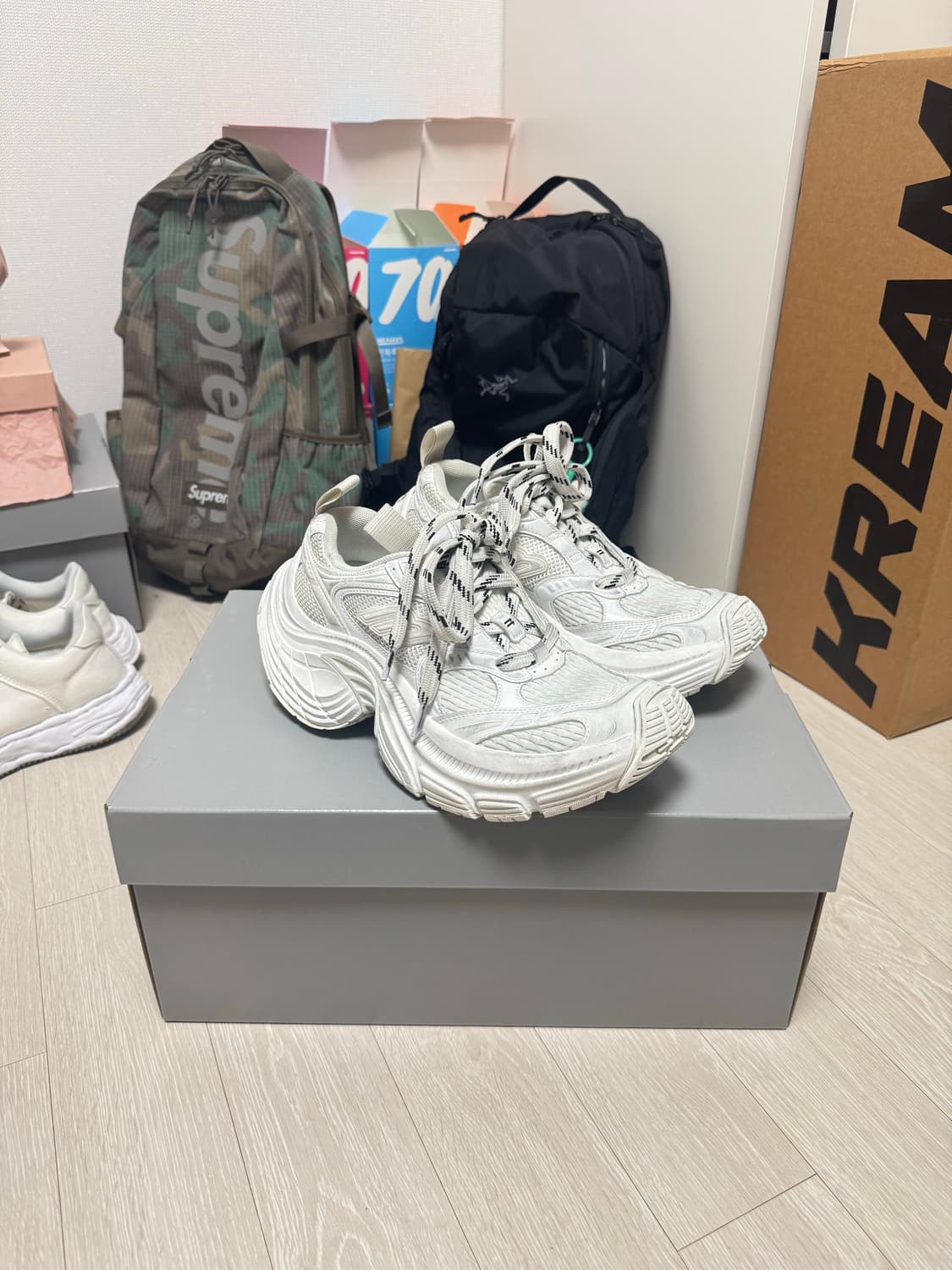 발렌시아가 6xl 스니커즈 화이트 38 새상품급 상품이미지3