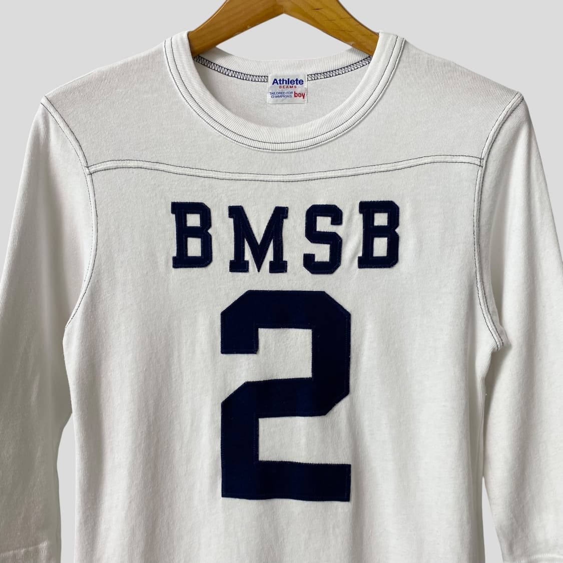(여성OS)Beams boy 빔즈보이 7부 티셔츠 상품이미지2