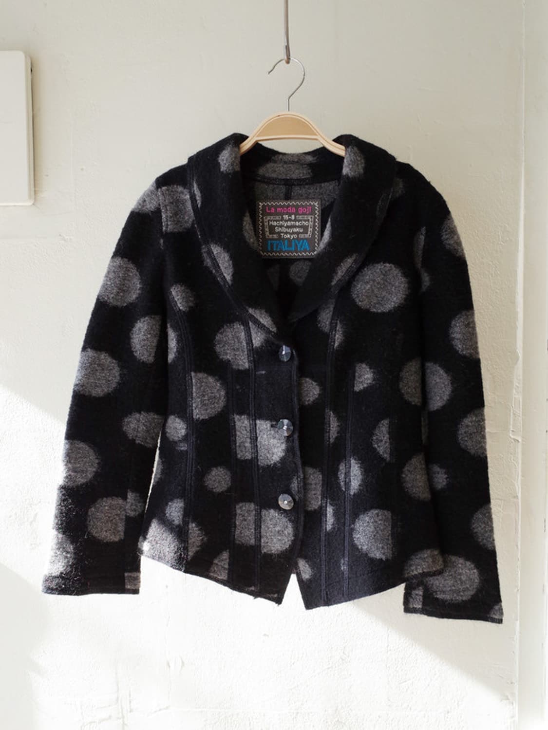 도트 울자켓 상품이미지1