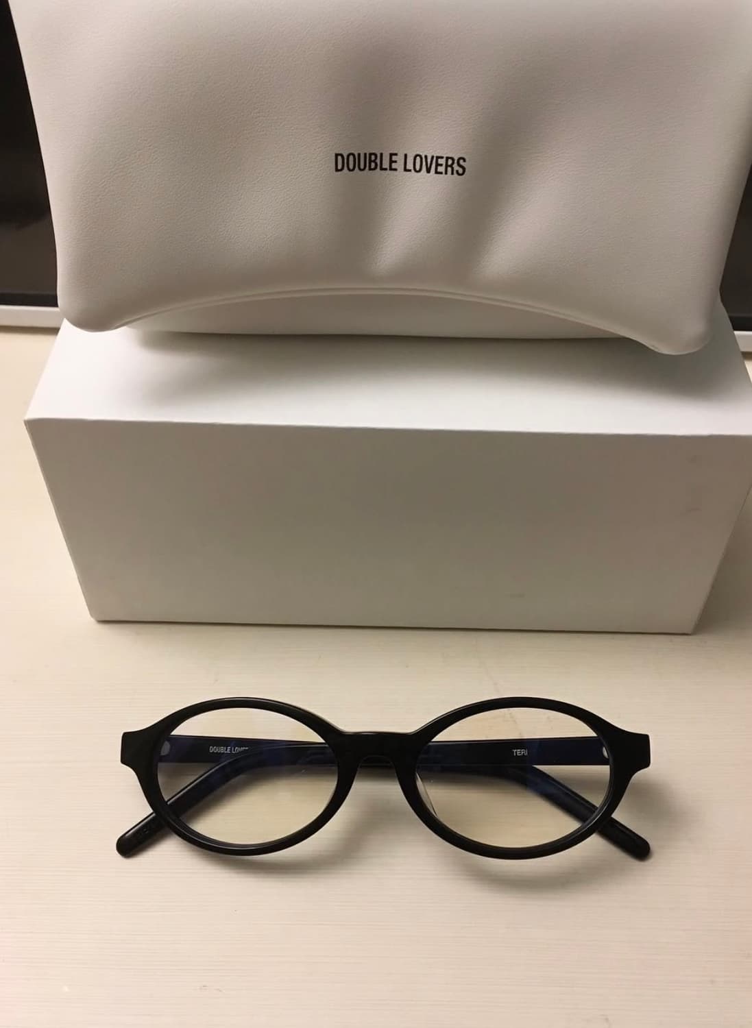 시착1회 새상품급) 더블러버스 안경 테리 teri 상품이미지1
