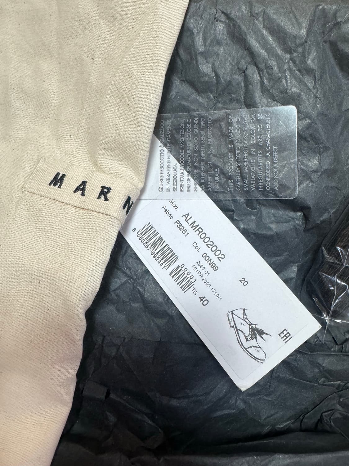 Marni 마르니 더비 40/ 260-265 상품이미지2