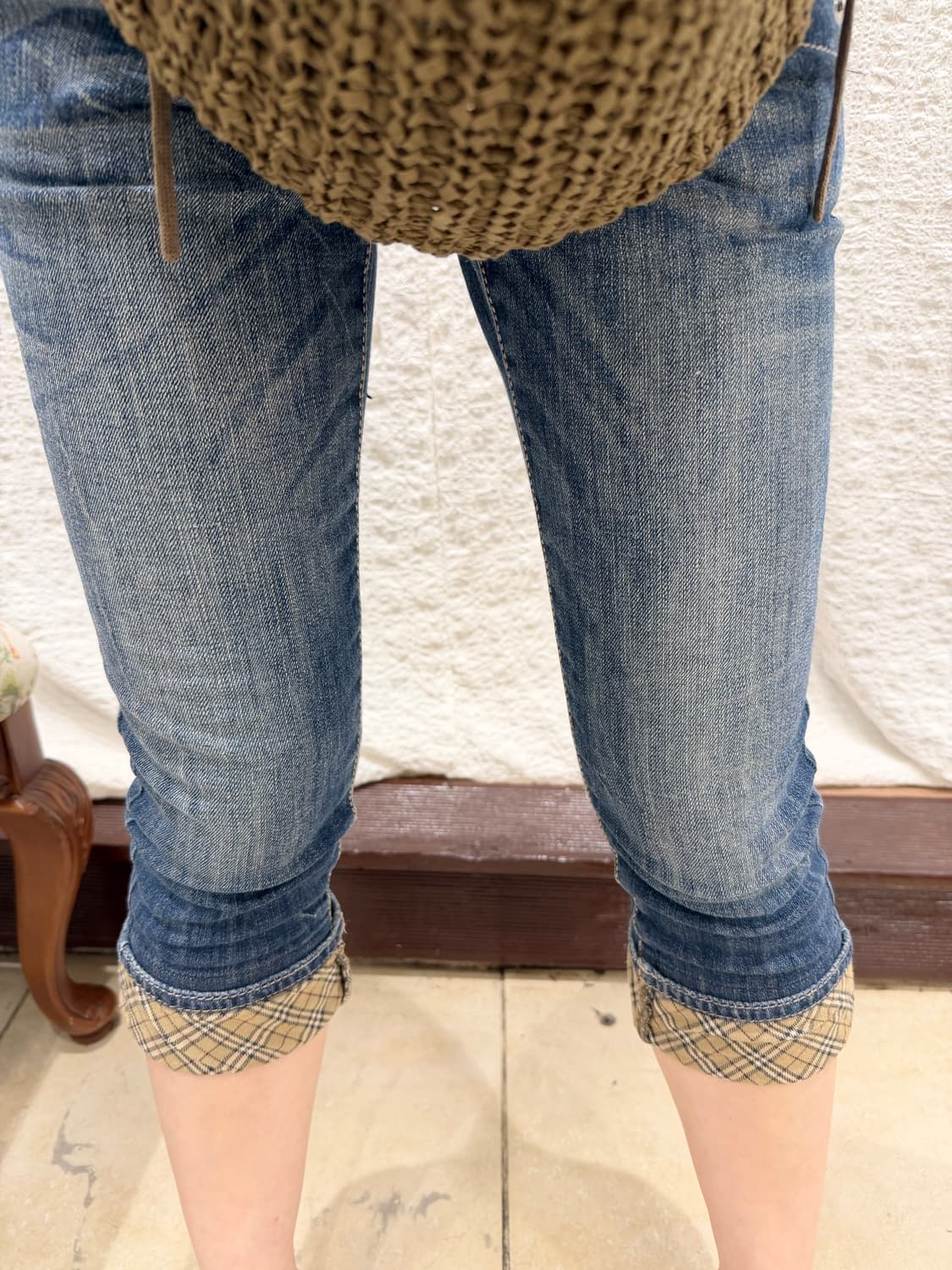 Buberry blue label capri 상품이미지5