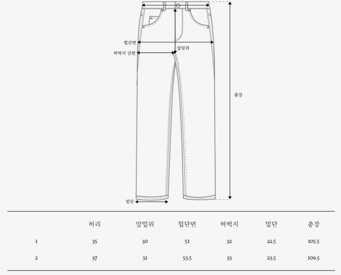 노멜렛 베이 카펜터 데님 1사이즈 상품이미지3