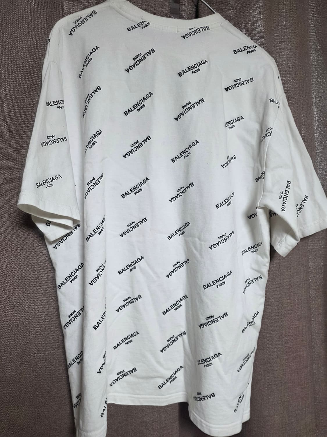 발렌시아가로고반팔 100~103 상품이미지3