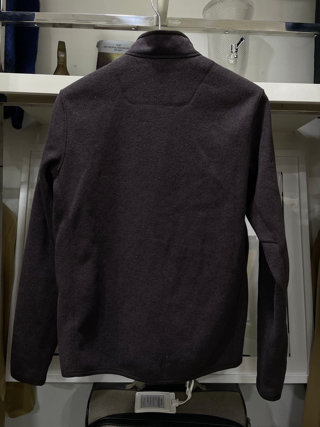 아크테릭스/딥퍼플 풀집업 가디건자켓(S) 상품이미지2