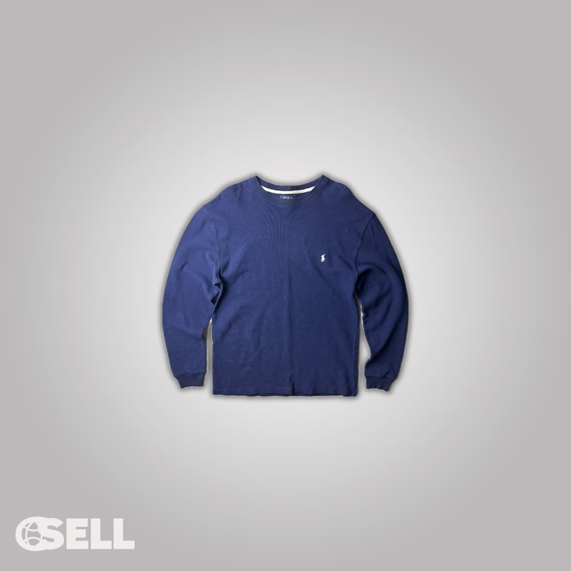 폴로 네이비 와플 롱슬리브 상품이미지1