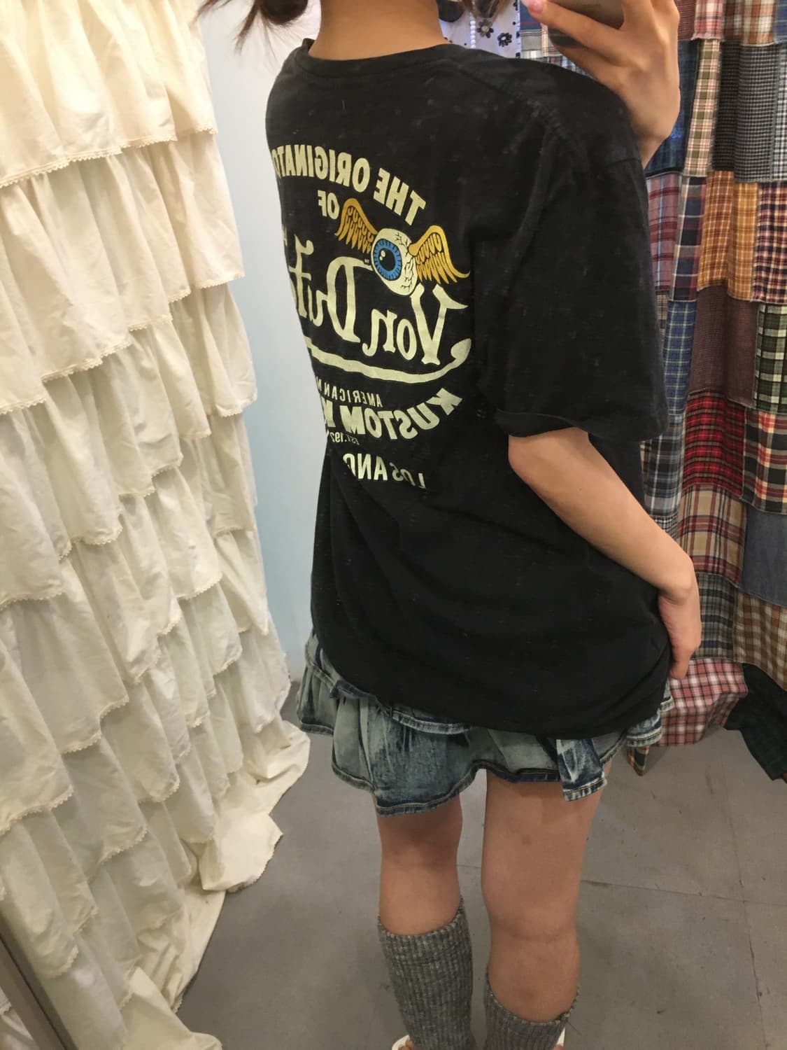 본더치 백 빅로고 티셔츠 상품이미지2