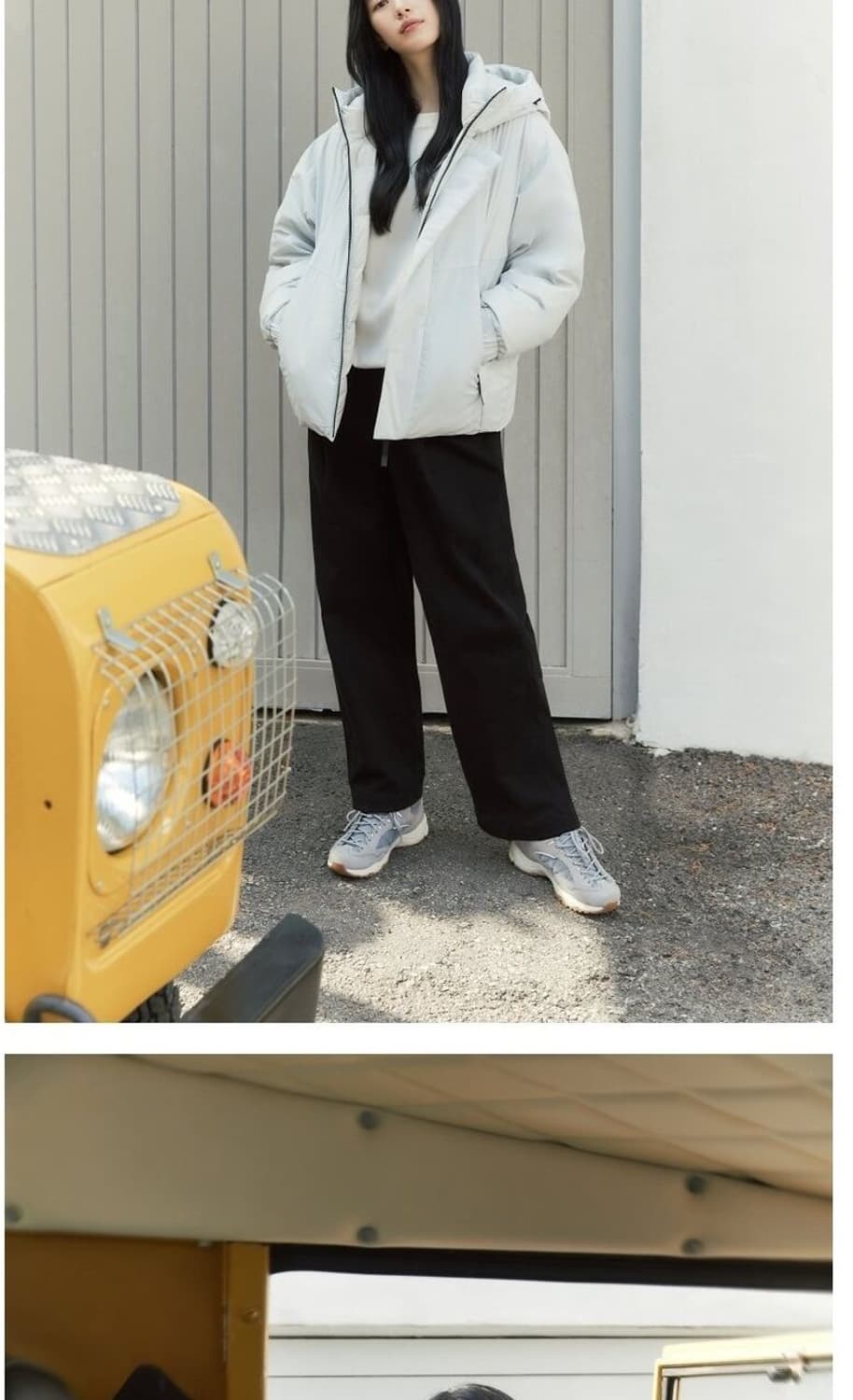 k2씬에어 후디 사이즈85 라이트그레이 새상품
 상품이미지2