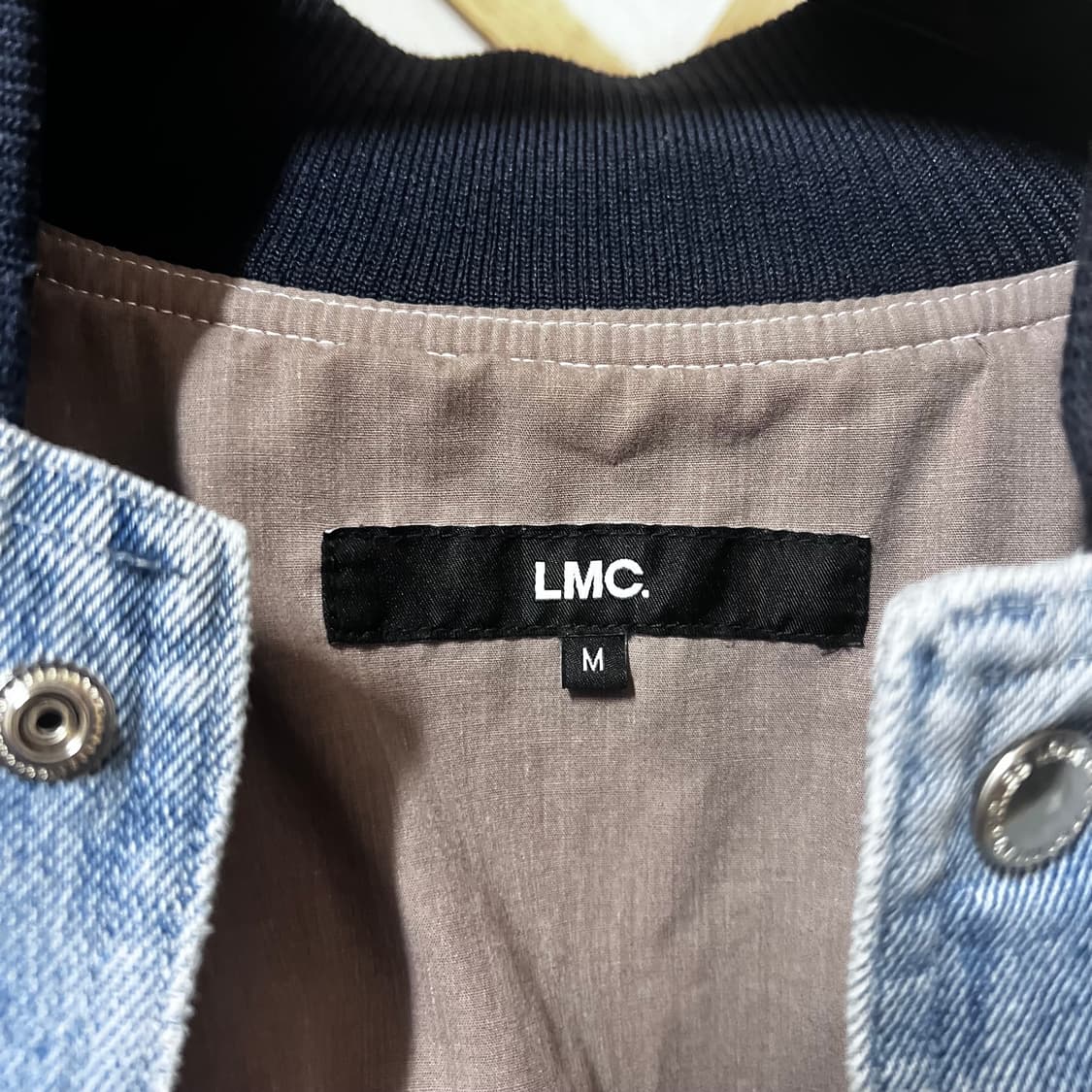[M] LMC 엘엠씨 데님 바시티 자켓 상품이미지8