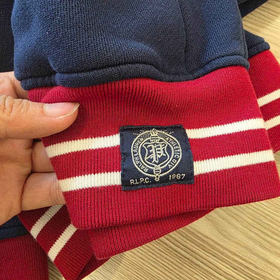 폴로 랄프로렌 코튼 집업 스타디움 자켓 L 상품이미지3