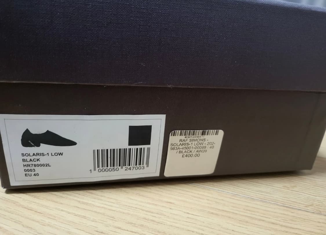 Raf simons SOLARIS-1 Low 상품이미지3