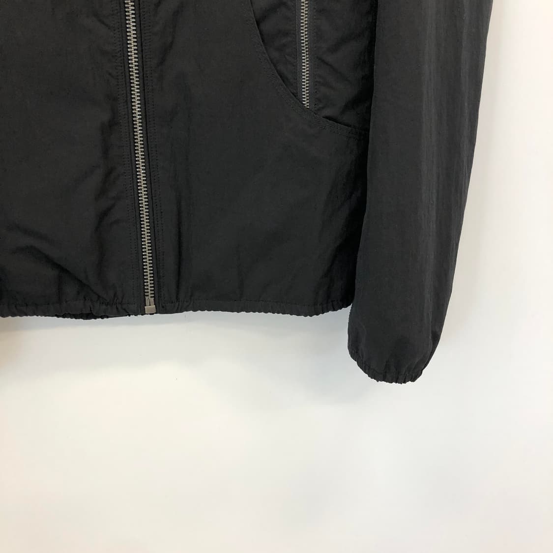 빠니깔레 이태리 우븐 후드자켓 48 블랙 상품이미지2