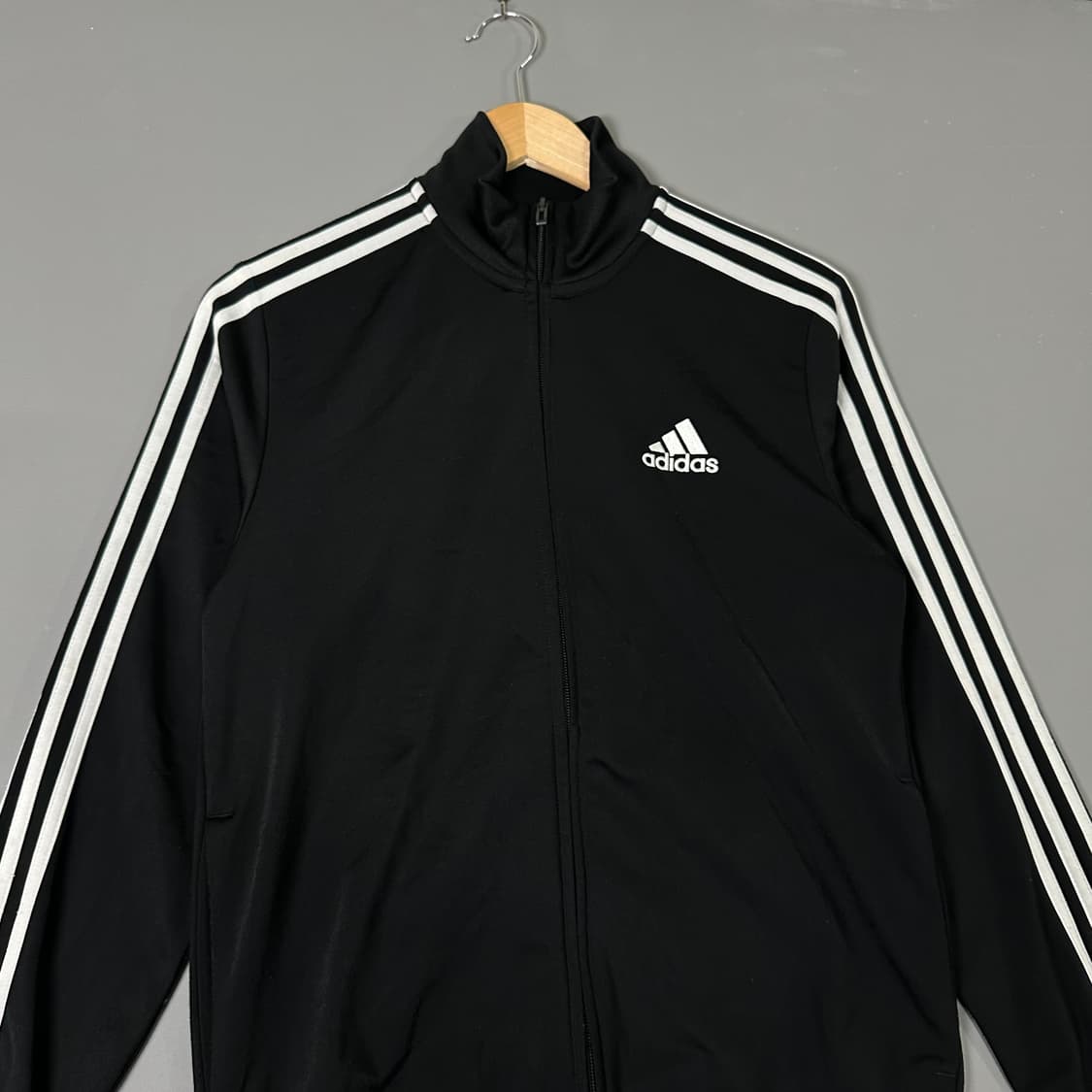 아디다스 로고 트랙탑 져지 블랙 M [111705] 상품이미지4