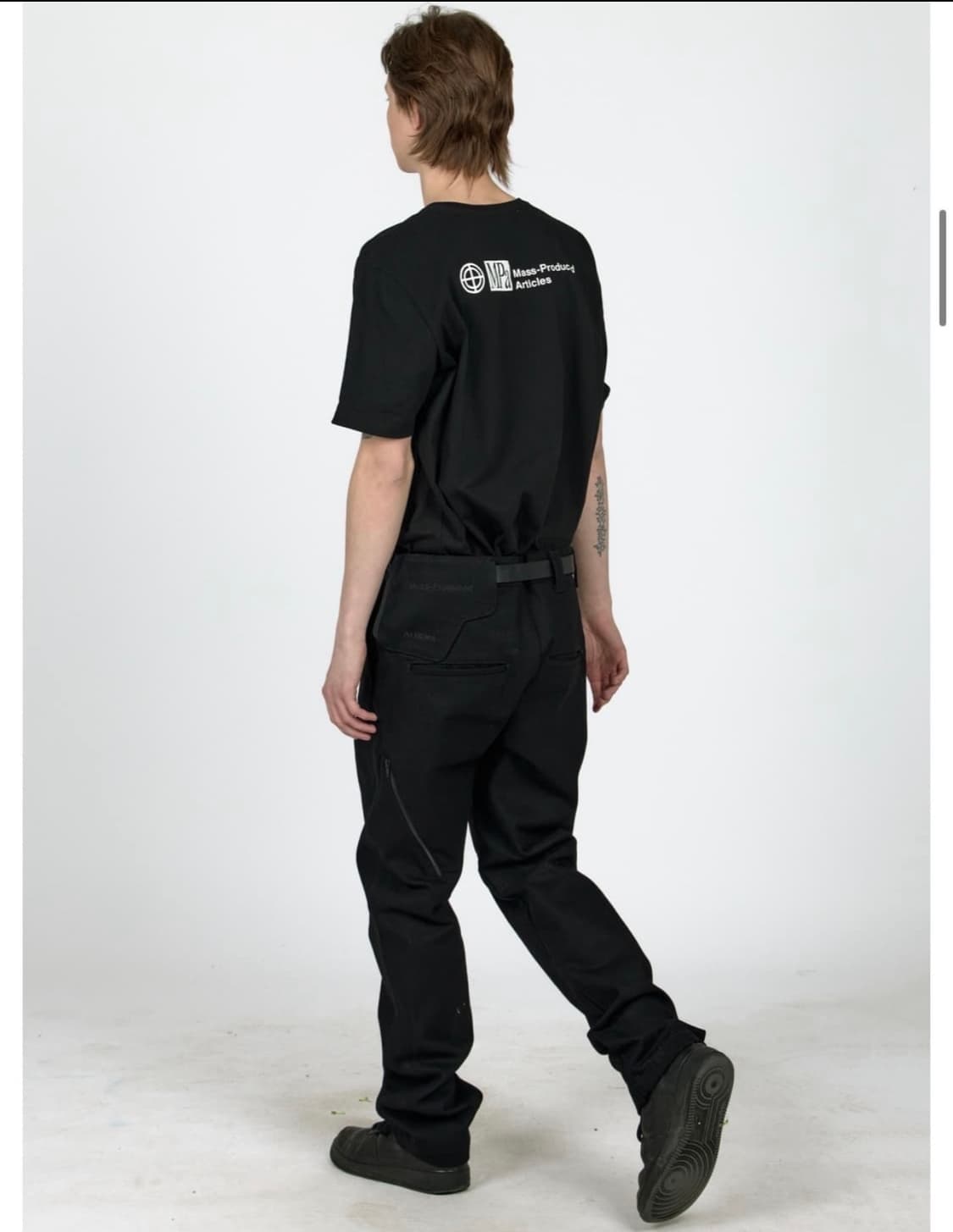 플라스틱프로덕트 wallet raw denim pants S size 상품이미지1