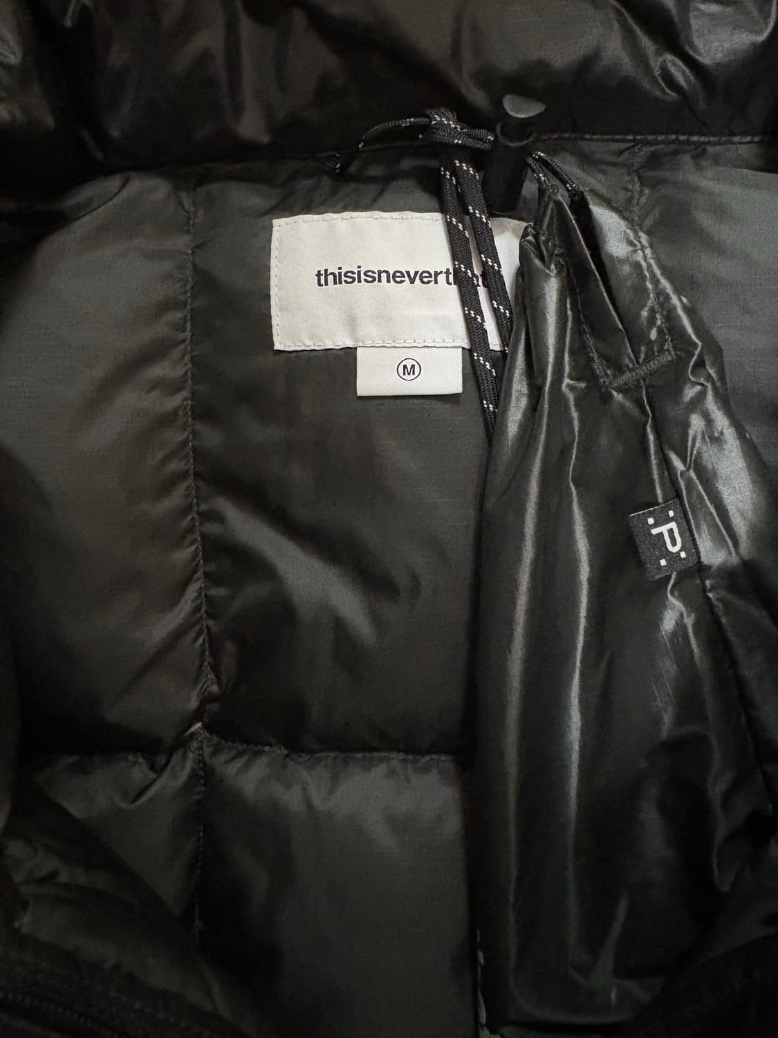 디스이즈네버댓 pertex 경량패딩 브라운블랙 m 상품이미지4