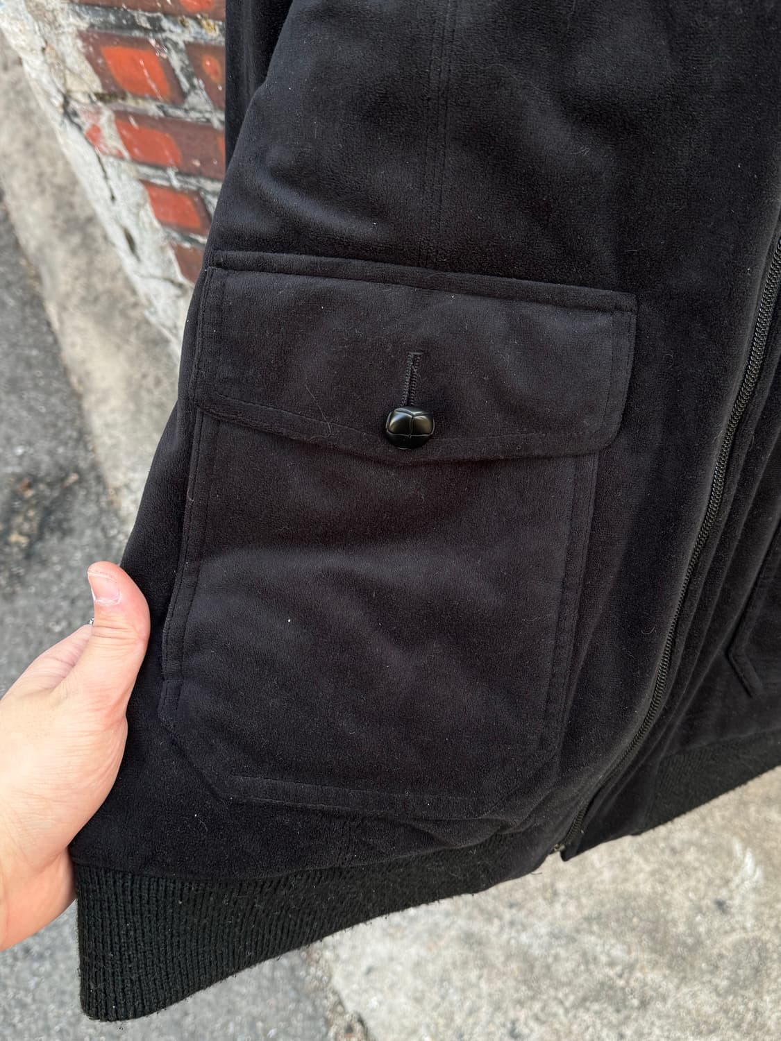 골든베어 벨루어 해링턴 자켓  상품이미지4