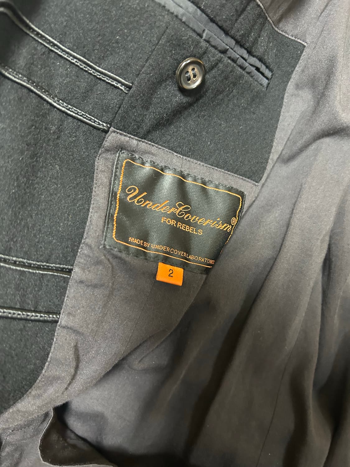 언더커버 06aw guruguru 나폴레옹 블레이저 자켓 상품이미지4