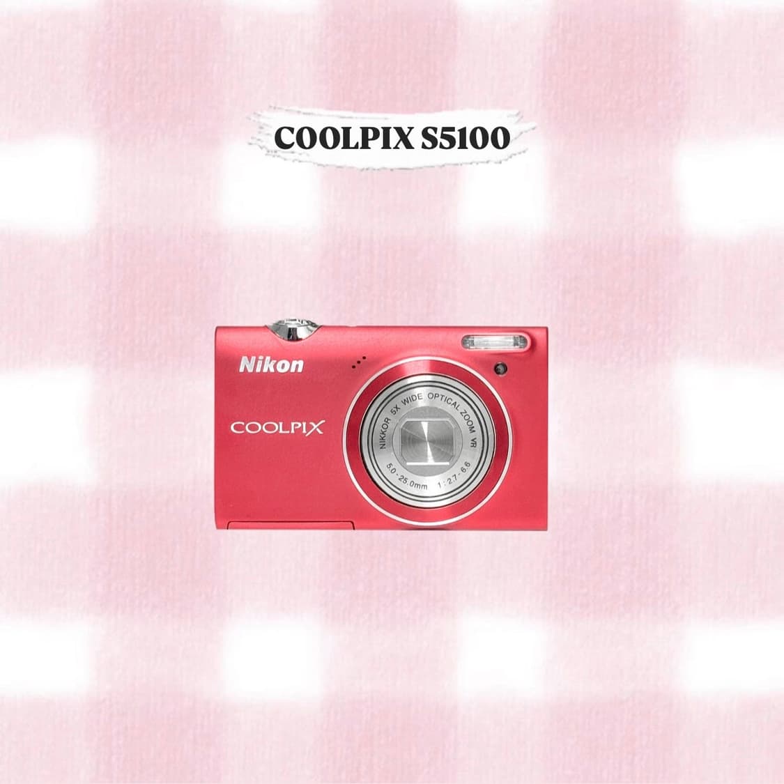 니콘 쿨픽스 S5100 레드 빈티지디카 상품이미지1