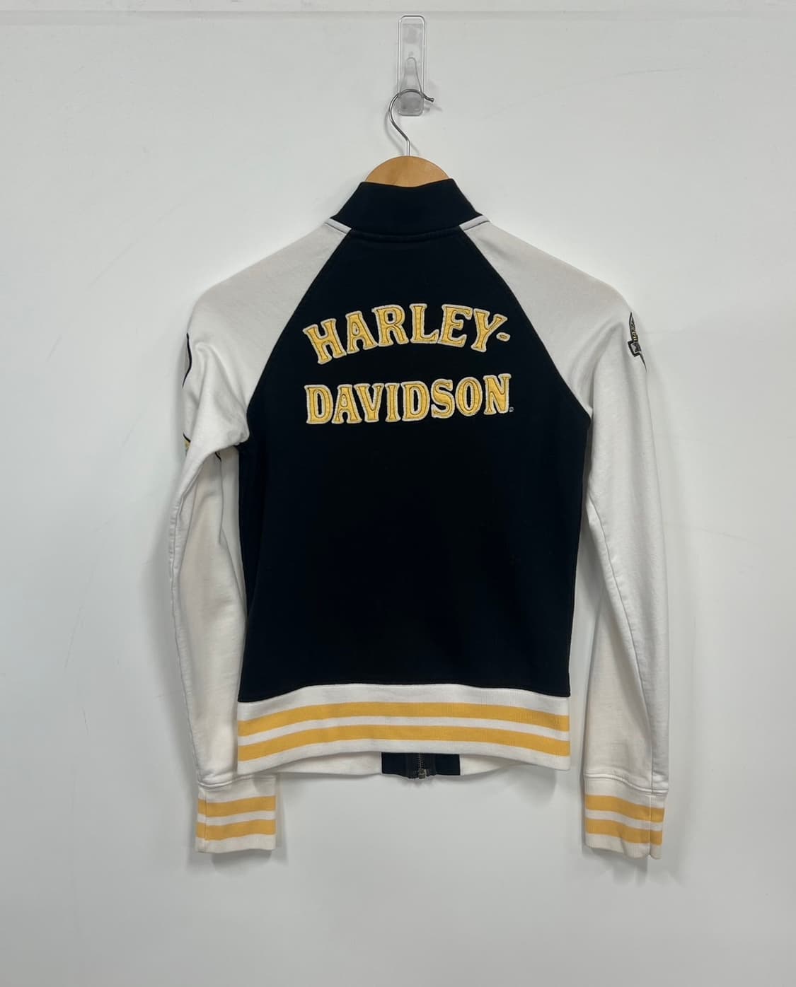 할리데이비슨 모터 사이클 Y2K 빈티지 패치 집업 자켓 상품이미지9